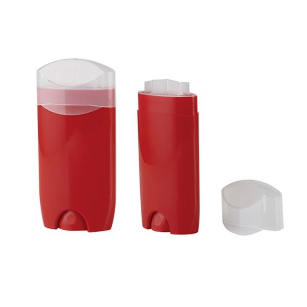 Rotating Type 2.5 oz PP Material Empty Deodorant Stick - Refillable Deodorant Container for DIY Beauty