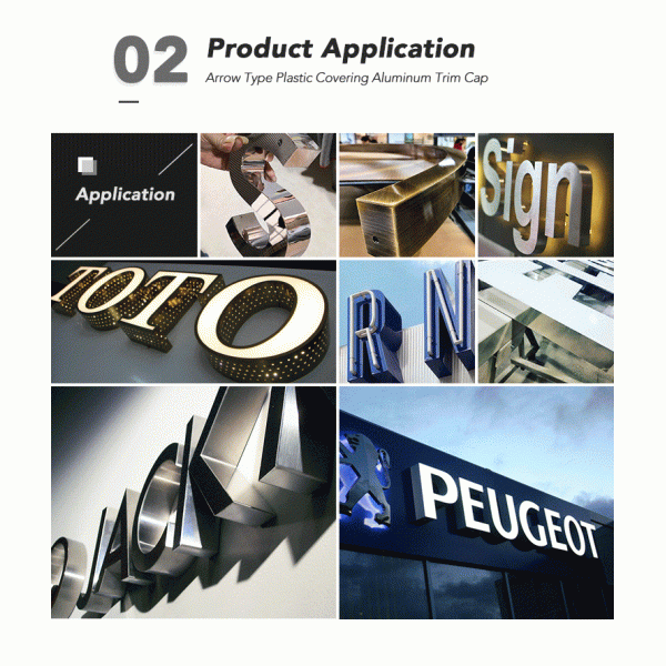 шатер 3d привел письма канала нержавеющей стали светов Rustproof