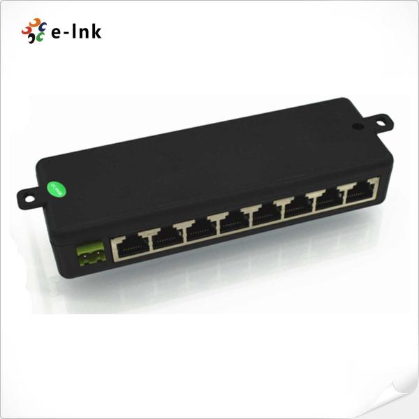 8-Port 10 / 100M Passive POE power supply with RJ45 connectors 12-57V DC