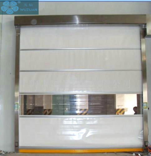 Двери шторки ролика PVC занавеса железного каркаса 1.2m/S 1.5mm