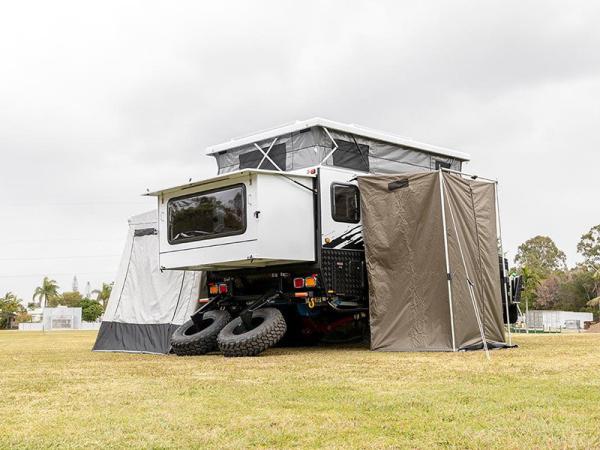 Le seul double poids de remorque de campeur de personne de l'axe 2 varie la petite remorque d'Off Road
