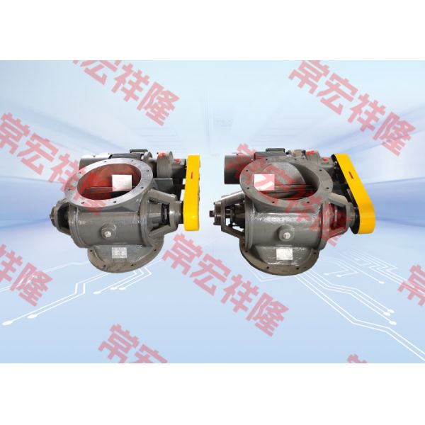 Carbon Steel Stainless Steel Dispenser Rotary Feeder Valve Custom Electric Pneumatic