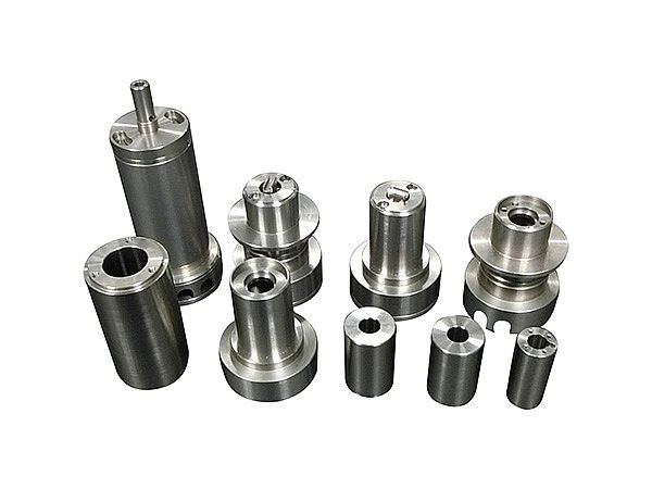 Precision Anodized CNC Aluminum Parts Silver CNC Machining Service