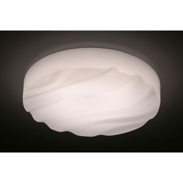 Remote Control LED Indoor Ceiling Lights , φ460mm×110mm Small LED Ceiling Light Fixtures