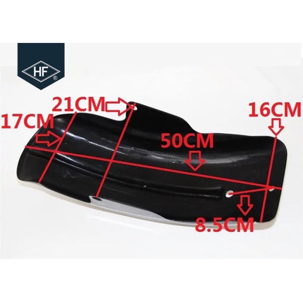 Harley Racing Motorcycle Part Black ABS Plastic Fender Mudguard XL883 XL1200