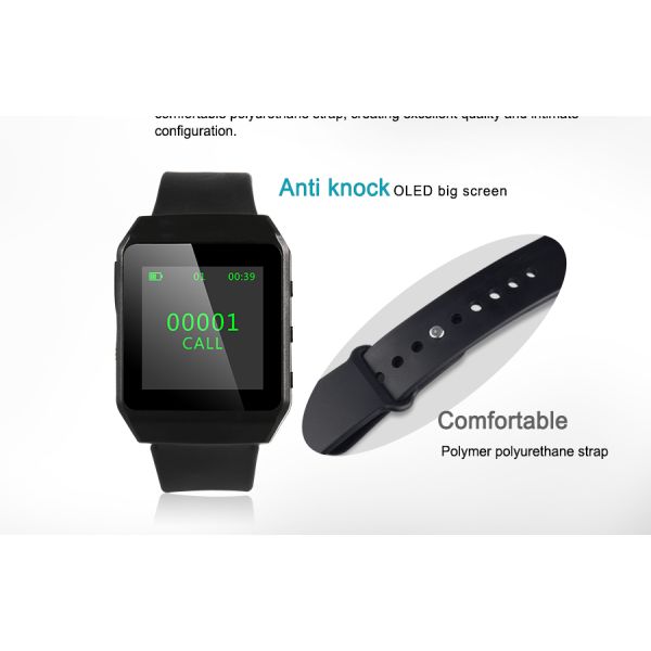 Модные непосредственно заряжающиеся портативные наручные часы с супер длинным временем ожидания и красочным дисплеем