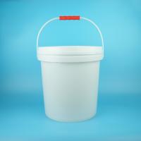 Seau de emballage en plastique de peinture de latex de 22 litres avec le couvercle