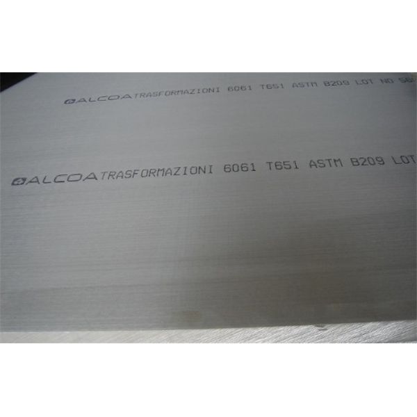 T6 / T651 6061 Aluminum Plate , Welding / Brazing Use Aluminium Square Plate