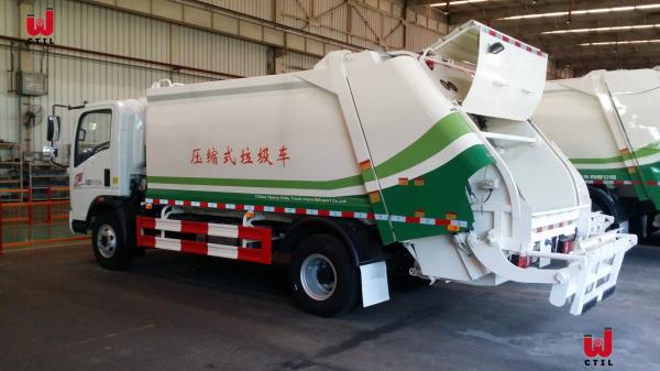 Sinotruk 12m3 Waste Management Trash Truck 4X2 Waste Removal Trucks