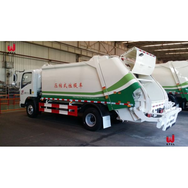 Sinotruk 12m3 Waste Management Trash Truck 4X2 Waste Removal Trucks