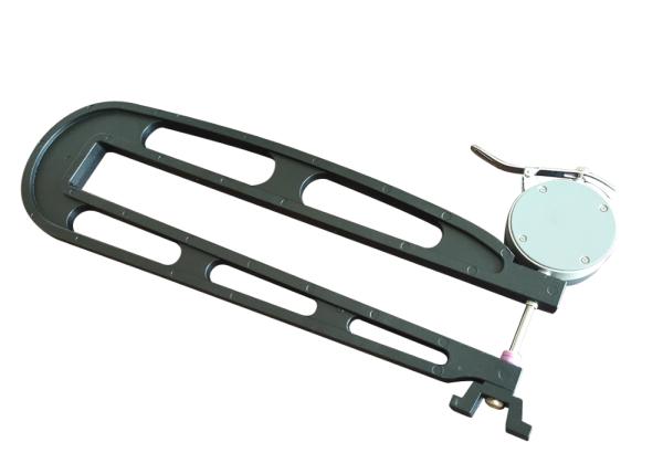 Customized Digital Thickness Gauge With 0-25.4mm/0-1'' Measuring Range With 300mm Measuring Depth