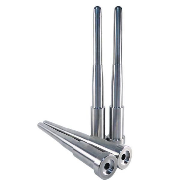 Custom CNC Machining Parts Collapsible Core Helical Spindle Nozzle and Sprue Sleeve