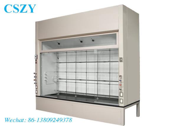 Walk In Laboratory Fume Hood , White Modular Laboratory Furniture