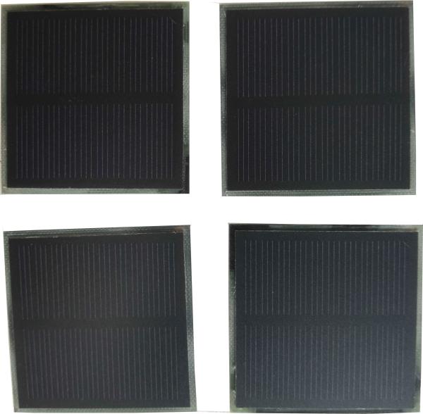 ANIMAL DOMÉSTICO helado plegable ETFE Sunpower 59mm*59mm*2.0m m del panel solar de 0.5W 5V 0.1A