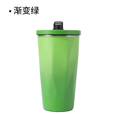 Colorful Stainless Steel Vacuum Flask With Slim Design Leak Proof Lid And 24-Hour Cold Retention