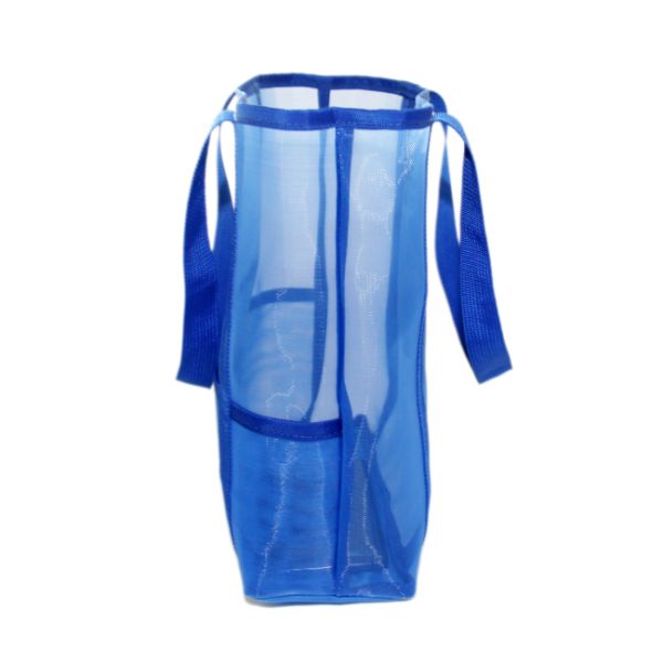 Customized Fashion Mesh Beach Tote Bag With Nylon Material for Women
