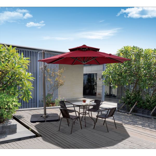SunShade Cantilever Outdoor Garden Parasol Sun Protection Patio Lounge Chair Furniture Umbrellas