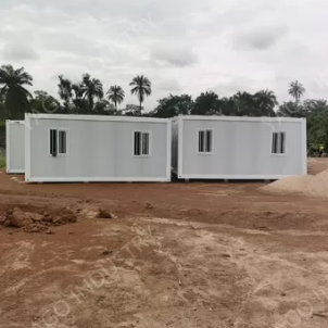 Prefabricated Staff Container Modular Accommodation Building Office Weatherproof