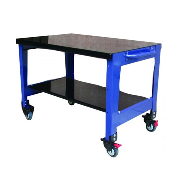 Blue Black Lockable 1100X700X830mm Heavy Duty Workbench