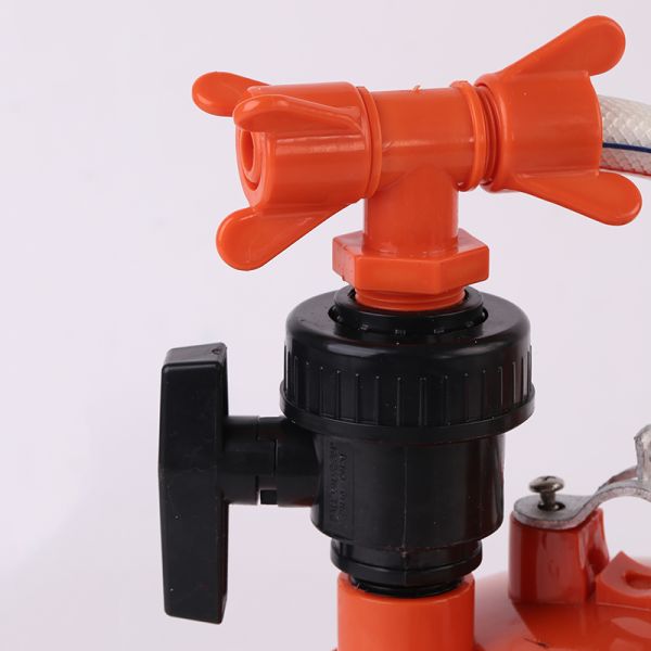 Durable Round Blue Plastic Poultry Accessories Poultry Feed Filter Designed