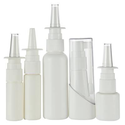 Material do colarinho PE 10ml 15ml 20ml 30ml 50ml 100ml garrafa de plástico PE com bomba de pulverização