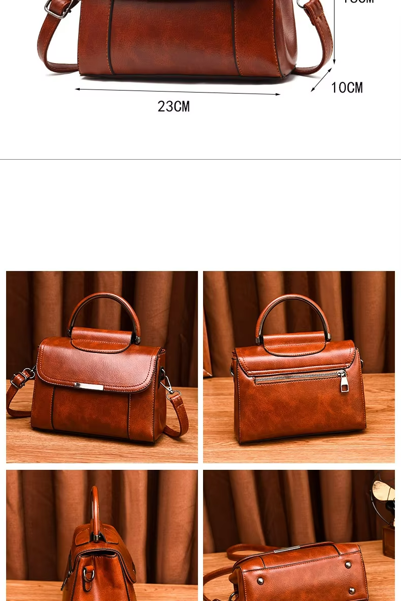 Main Material PU Classic Clutch Handbag Simple Solid Color Cross-Body/Shoulder Bag