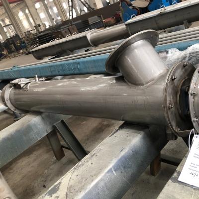 Industry Stainless Steel Tube Screw Conveyor With Drive Parts Fire Resistant