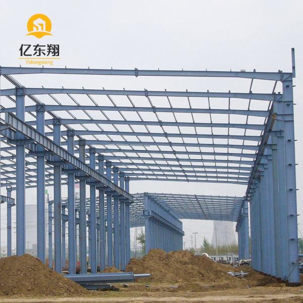 Estructura de acero para hangar S355JR S235JR 150x100m con altura de alero de 6.5m ASTM A36