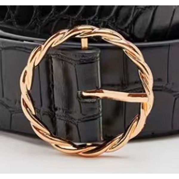 Circle Chain Pin Buckle Double O Ring Metal Accessories For Ladies Belt Shoes Bags Garments