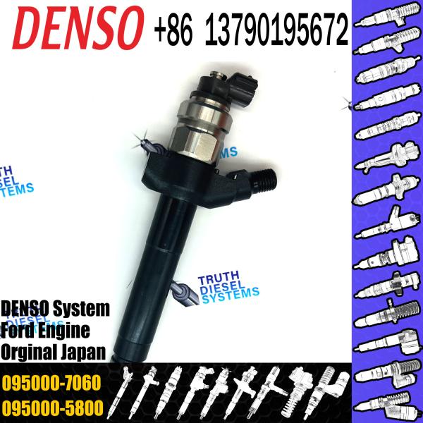 Diesel Fuel Common Rail Injector 095000-7060 095000-706# Fuel Injection Nozzle 6C1Q-9K546-BC For Ford Transit