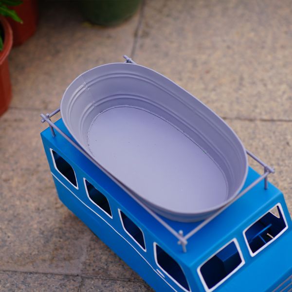 La voiture d'ornements de jardin en métal d'ODM a formé des décorations de décor de yard