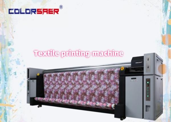 8 pièces I3200-A1 Tête d'impression Tissu numérique Plotter 3,2 m largeur d'impression Polyester et machine d'impression de coton