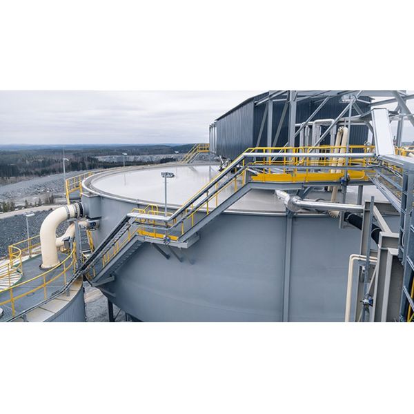 Horizontal Carbon Steel Thickener Equipment 60tpd Sedimentation Equipment