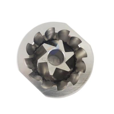 38*17*6.5Mm Conical Burr Grinder Blades Stainless Steel Light Coating