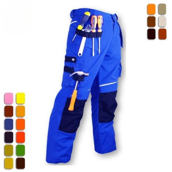Breathable Reflective Safety Pants Zipper Closure Hi Vis Waterproof Pants