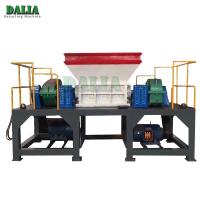 Máquina fácil da retalhadora do eixo do dobro da operação para o colchão Waste/espuma de borracha
