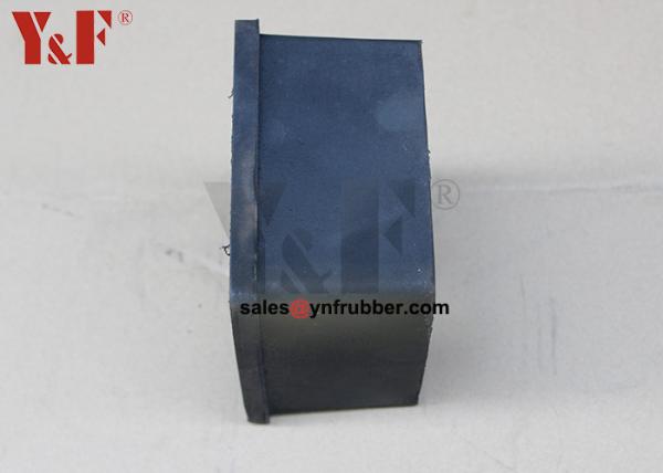 Stable Compactor Rubber Mounts Sound Dampening Black Color CE