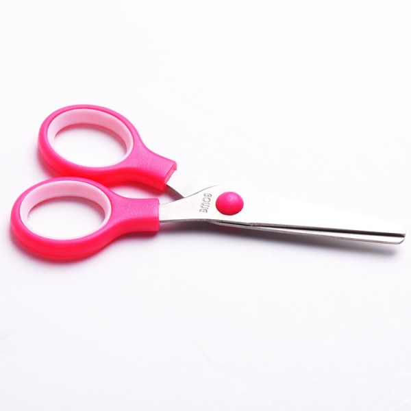 Hot selling wholesale OEM stationary fancy children safety paper cutting mini scissors