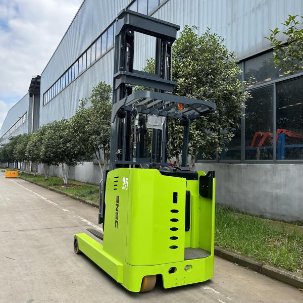 1.5T 2T 2.5T Electric Reach Truck Forklift Lithium Battery Deep Reach Truck