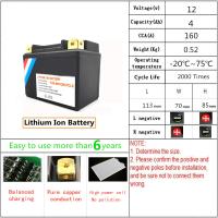 Lithium d'OEM CCA 180 commençant le boîtier en plastique de la batterie 12V 3Ah
