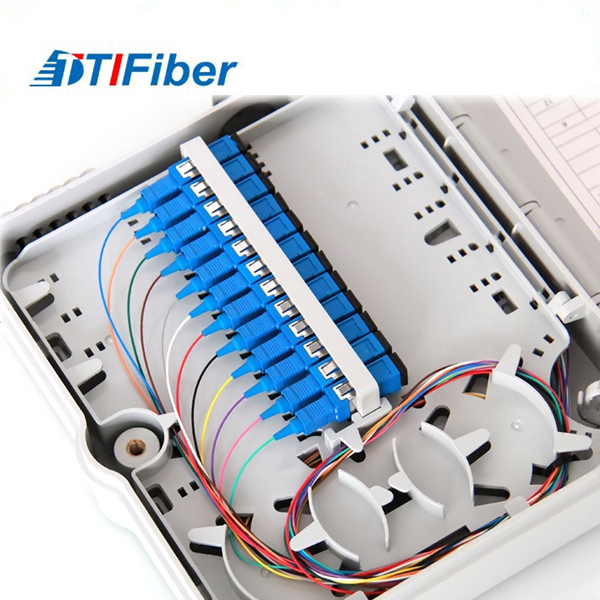 Коробка распределения Splitter кабеля волокна PLC FTTH 1x4 низкой цены на открытом воздухе