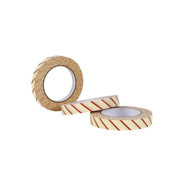 Medical Grade EO Sterilization Indicator Tape with Textured Paper and Residue-Free Adhesive - CE/ISO Certified for Bag Sealing