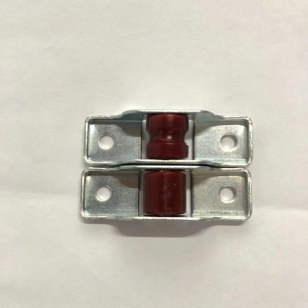 50kg/pair Load Capacity Zinc Plating Single Flat Roller for Smooth Material Handling