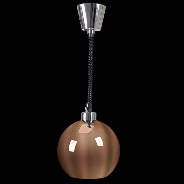 Форма шарика потолочного освещения украшения лампы жары держателя потолка упругого троса ультракрасная для коммерчески кухни