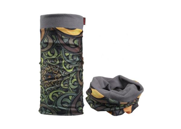 Purple Pattern  Multifunktionstuch Polar , Breathable  Polar Neckwarmer