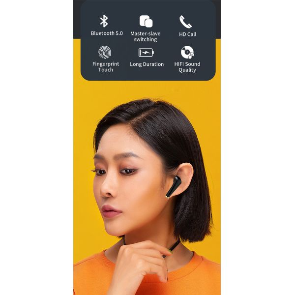 Bluetooth в случае соединения 300mAh Tws беспроводном Earbuds уха автоматическом поручая