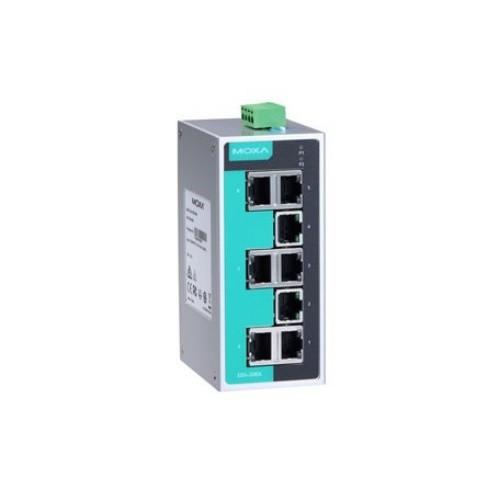 Economical industrial Ethernet switch Moxa EDS-208A 8-port unmanaged  switch
