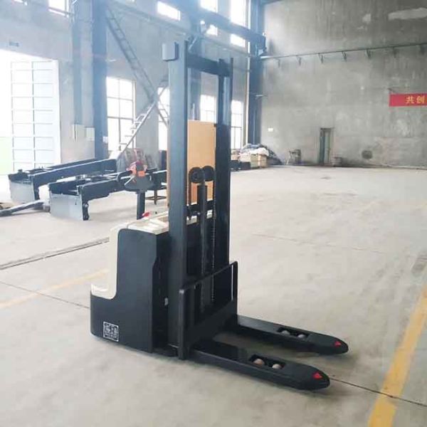 3m Mast 2Ton Electric Walkie Stacker Warehouse Fully Powered Stackers