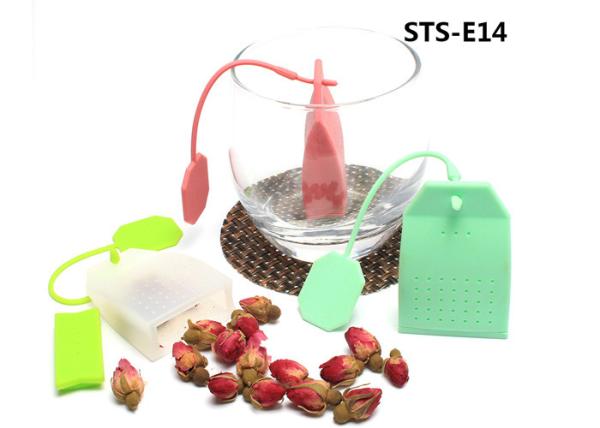16g Silicone Tea Infuser Lovely Bag Loose Leaf Tea Steeper 11.8*6.5*1.9cm