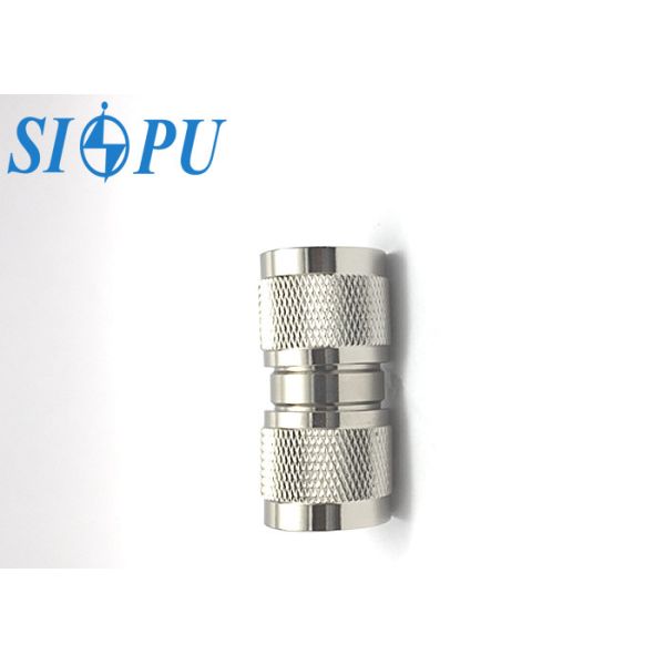 Adaptador coaxial RF N macho a N macho – Cuerpo de latón